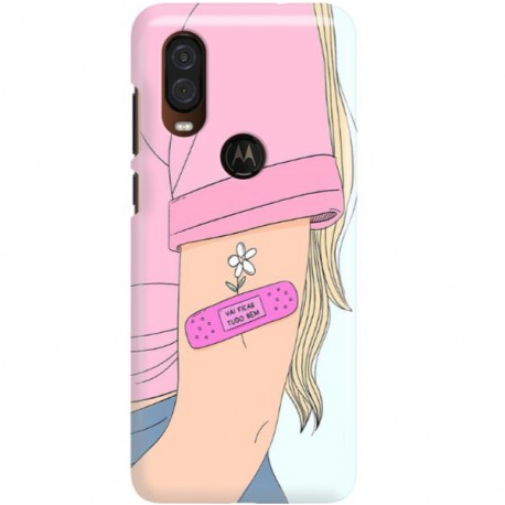ETUI CLEAR NA TELEFON MOTOROLA MOTO ONE VISION TUMBLR