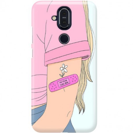 ETUI CLEAR NA TELEFON NOKIA 8.1 / X7 TUMBLR