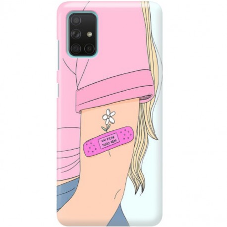 ETUI CLEAR NA TELEFON SAMSUNG GALAXY A71 TUMBLR