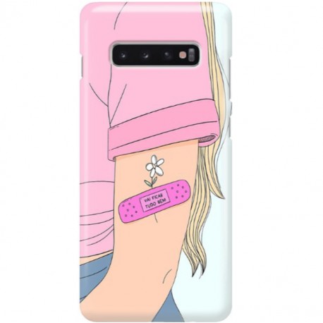 ETUI CLEAR NA TELEFON SAMSUNG GALAXY S10 PLUS TUMBLR