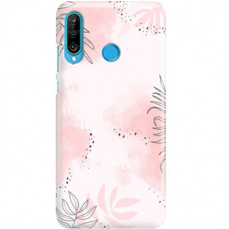 ETUI CLEAR NA TELEFON HUAWEI P30 LITE WATERCOLOR