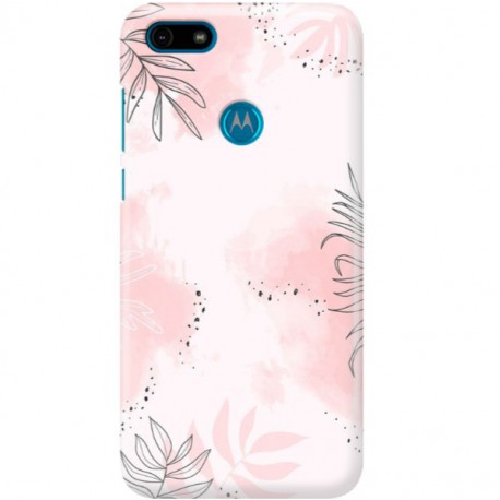 ETUI CLEAR NA TELEFON MOTOROLA MOTO E6 PLAY WATERCOLOR