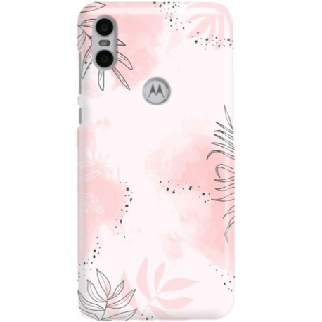 ETUI CLEAR NA TELEFON MOTOROLA MOTO ONE WATERCOLOR
