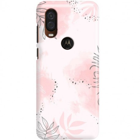 ETUI CLEAR NA TELEFON MOTOROLA MOTO ONE VISION WATERCOLOR