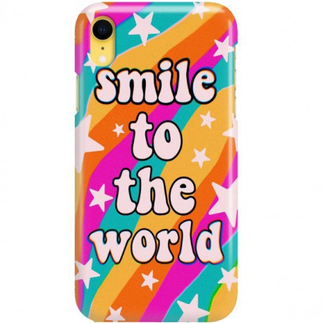 ETUI CLEAR NA TELEFON APPLE IPHONE XR WONDERFUL WORLD