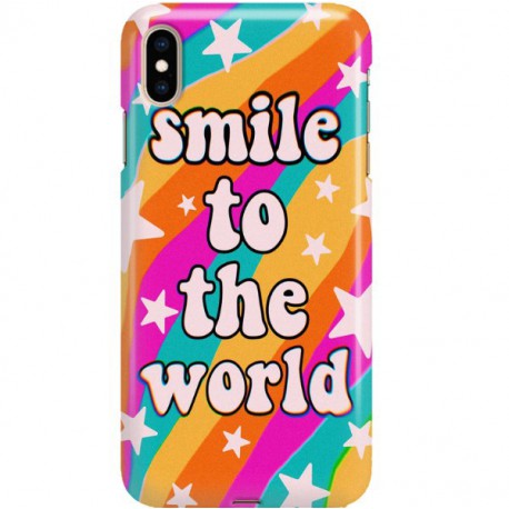 ETUI CLEAR NA TELEFON APPLE IPHONE XS MAX WONDERFUL WORLD