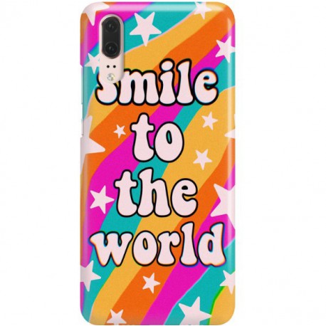 ETUI CLEAR NA TELEFON HUAWEI P20 WONDERFUL WORLD