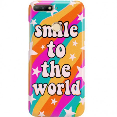 ETUI CLEAR NA TELEFON HUAWEI Y6 2018 PRIME WONDERFUL WORLD