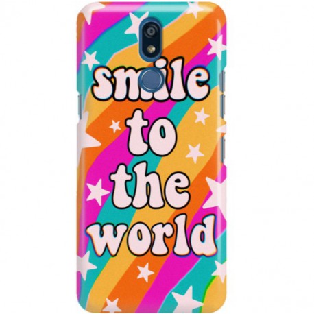 ETUI CLEAR NA TELEFON LG K40 WONDERFUL WORLD