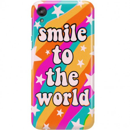 ETUI CLEAR NA TELEFON MOTOROLA MOTO E6 PLUS WONDERFUL WORLD