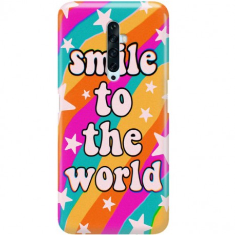 ETUI CLEAR NA TELEFON OPPO RENO 2 WONDERFUL WORLD