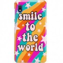 ETUI CLEAR NA TELEFON SAMSUNG GALAXY A10 WONDERFUL WORLD