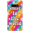 ETUI CLEAR NA TELEFON SAMSUNG GALAXY S10E WONDERFUL WORLD