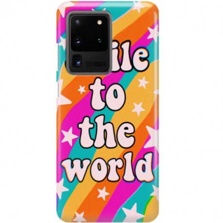 ETUI CLEAR NA TELEFON SAMSUNG GALAXY S11 PLUS / S20 ULTRA WONDERFUL WORLD