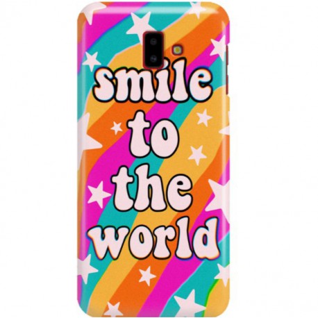 ETUI CLEAR NA TELEFON SAMSUNG GALAXY J6 PLUS 2018 WONDERFUL WORLD