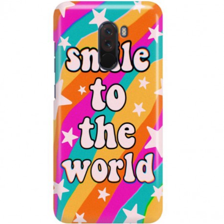 ETUI CLEAR NA TELEFON XIAOMI POCO F1 WONDERFUL WORLD