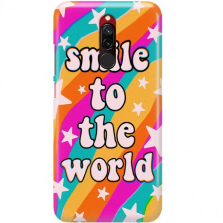 ETUI CLEAR NA TELEFON XIAOMI REDMI 8 WONDERFUL WORLD