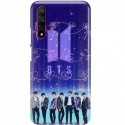 ETUI CLEAR NA TELEFON HUAWEI NOVA 5 ZESPÓŁ BTS