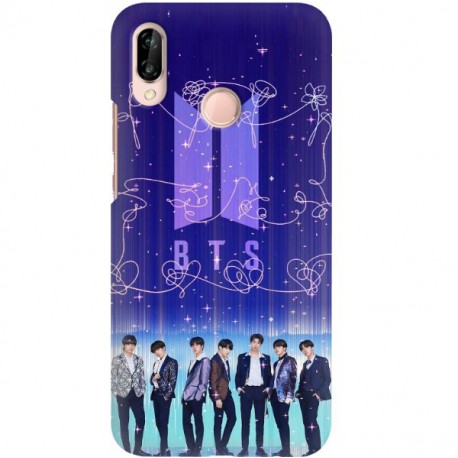 ETUI CLEAR NA TELEFON HUAWEI P20 LITE ZESPÓŁ BTS