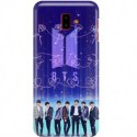 ETUI CLEAR NA TELEFON SAMSUNG GALAXY J6 PLUS 2018 ZESPÓŁ BTS