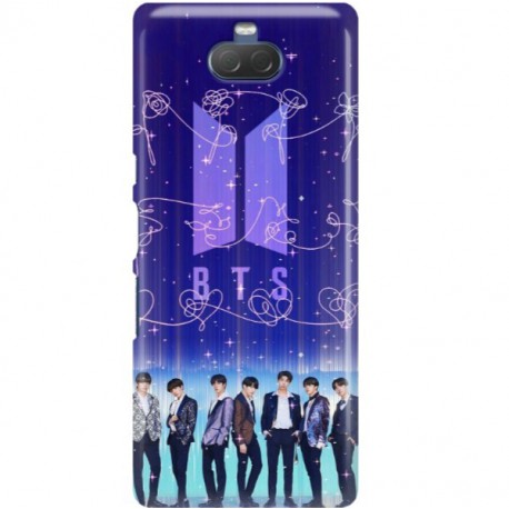 ETUI CLEAR NA TELEFON SONY XPERIA 10 ZESPÓŁ BTS