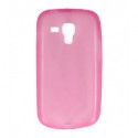 ETUI CLEAR NA TELEFON SAMSUNG GALAXY TREND RÓŻOWY