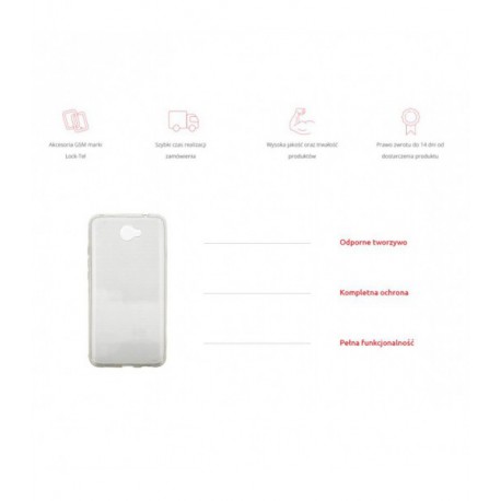 ETUI CLEAR NA TELEFON HUAWEI Y7 TRANSPARENTNY