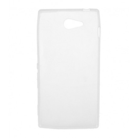 ETUI CLEAR NA TELEFON SONY XPERIA M2 TRANSPARENTNY