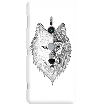 Etui na telefon Sony Xperia XZ2 Wilk Boho