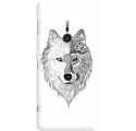 Etui na telefon Sony Xperia XZ2 Wilk Boho