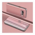 ETUI BOOK CLEAR VIEW NA TELEFON SAMSUNG GALAXY A50 RÓŻOWY