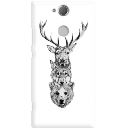 Etui na telefon Sony Xperia XA2 Leśni Goście