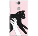Etui na telefon Sony Xperia XA2 Mój Czarny Kot