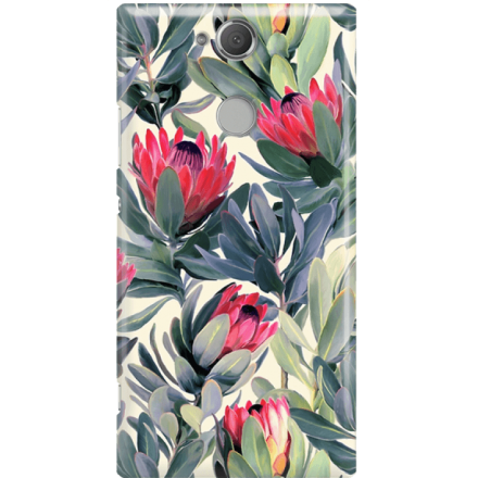 Etui na telefon Sony Xperia XA2 Tropikalne Rośliny