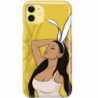 ETUI CLEAR NA TELEFON APPLE IPHONE 11 BUNNY GIRL