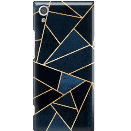 Etui na telefon Sony Xperia XA1 Geometyczne Indygo