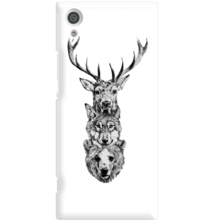 Etui na telefon Sony Xperia XA1 Leśni Goście