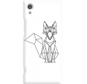 Etui na telefon Sony Xperia XA1 Lis Geometryczny