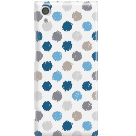 Etui na telefon Sony Xperia XA1 Malowane Kropki