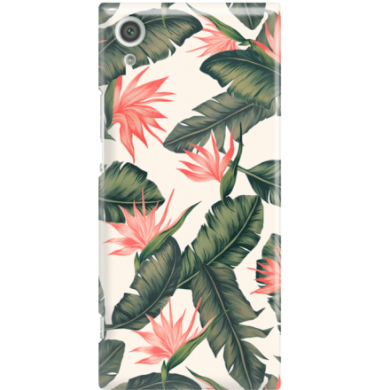 Etui na telefon Sony Xperia XA1 Palmowe Liście