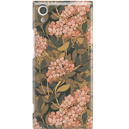 Etui na telefon Sony Xperia XA1 Pastelowe Kwiaty