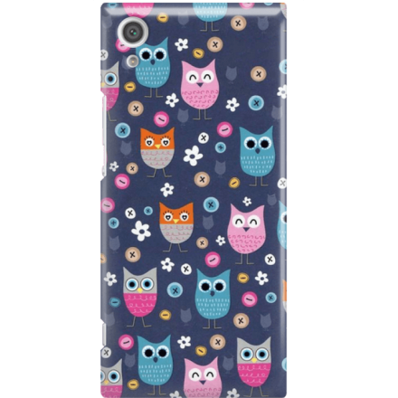 Etui na telefon Sony Xperia XA1 Sowy