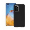 ETUI GUMA SMOOTH NA TELEFON HUAWEI P40 CZARNY