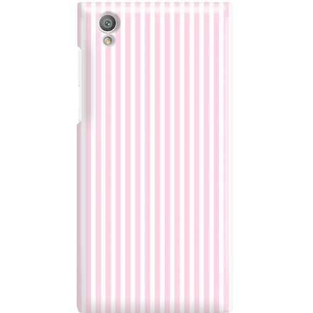 Etui na telefon Sony Xperia L1 Candy Różowe Paski