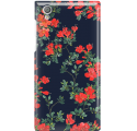 Etui na telefon Sony Xperia L1 Czerwone Kwiaty