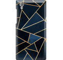 Etui na telefon Sony Xperia L1 Geometyczne Indygo