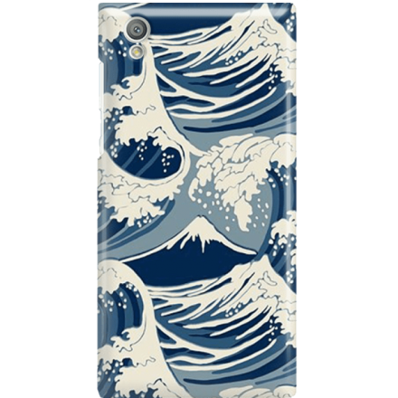 Etui na telefon Sony Xperia L1 Japonskie Fale