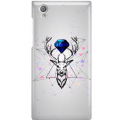 Etui na telefon Sony Xperia L1 Jeleń Geometryczny