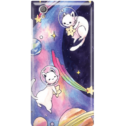 Etui na telefon Sony Xperia L1 Kosmiczne Koty