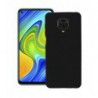 ETUI GUMA SMOOTH NA TELEFON XIAOMI REDMI NOTE 9 S / REDMI NOTE 9 PRO CZARNY